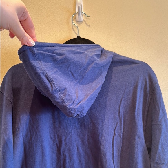 Champion Men's Navy Blue Hoodie Sweater - Picture 6 of 6